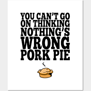 Misheard Lyrics - Cars Pork Pie Posters and Art